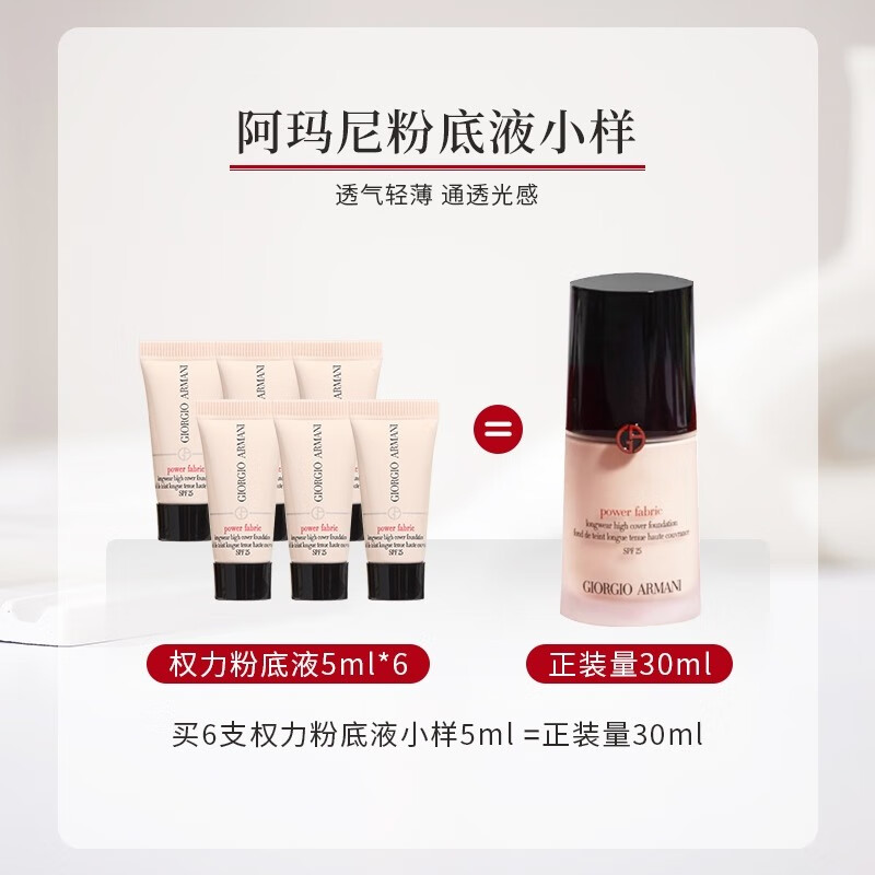 Armani's new upgraded power PRO liquid foundation 1.6 concealer, long-lasting, lightweight 5ml, on clearance