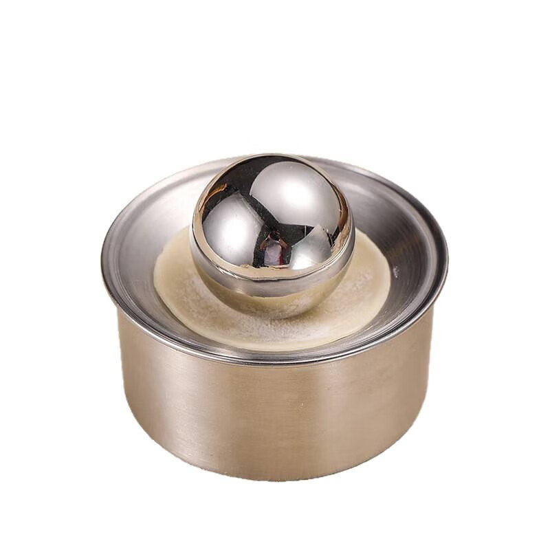 OIMG dumpling skin press artifact household hand-rolled dumpling mold 304 stainless steel new round bun skin press tool set of skin pressing artifact free non-stick skin ball