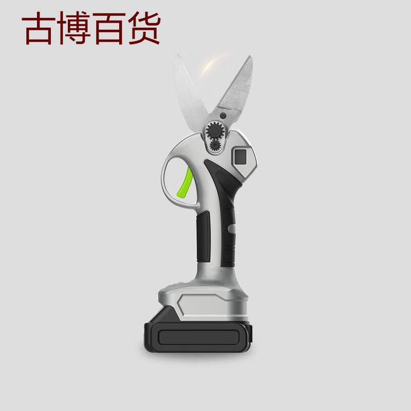 Duntewei labor-saving garlic shears lithium battery household kitchen tools brushless shear rate second cut lithium battery pruning shears new pure copper brushless garlic shears 15-core two-power digital display model