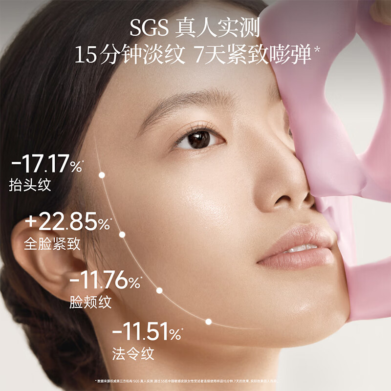 Creator Zeng Li's same model Red Camellia Essence Soft Mask Anti-wrinkle Firming Brightening Moisturizing Mask New Year's gift for girlfriend Seven packs Recommended for new customers Contains mask conditioning bowl and spoon