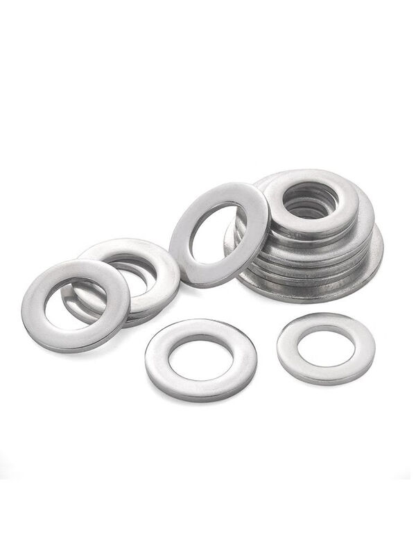 Flat gasket thickened 304 stainless steel metal enlarged thin ring 304 M4*7*0.5 (200 pieces)