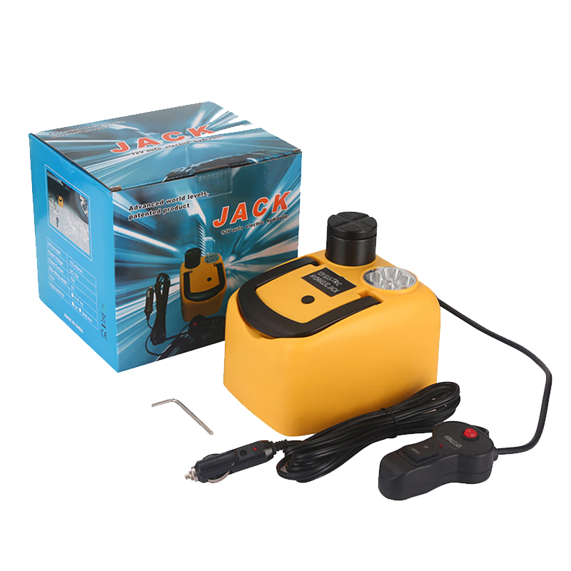 Hugong Portable Vehicle Mounted Electric Jack Weighing 5T Hydraulic Jack Vehicle Mounted Tire Changing Tool