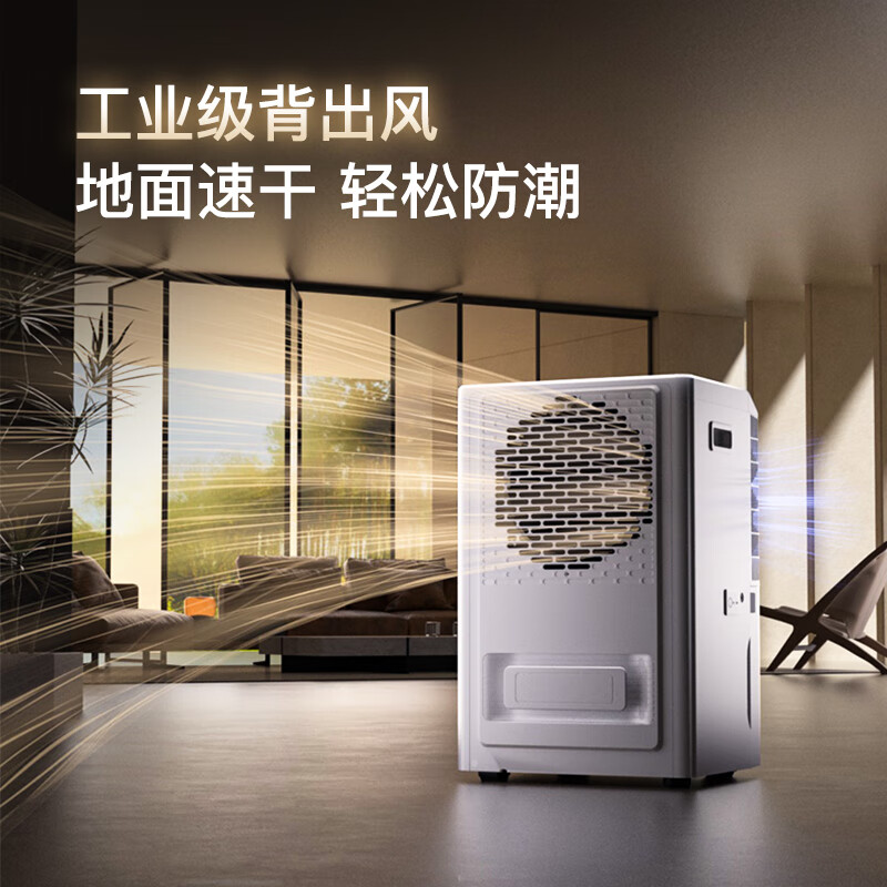 Deye dehumidifier home bedroom light sound dehumidifier APP mobile phone intelligent control industrial/basement/villa/duplex commercial dehumidifier 50L/D DYD-D50A3 50L/day DYD-D50A3