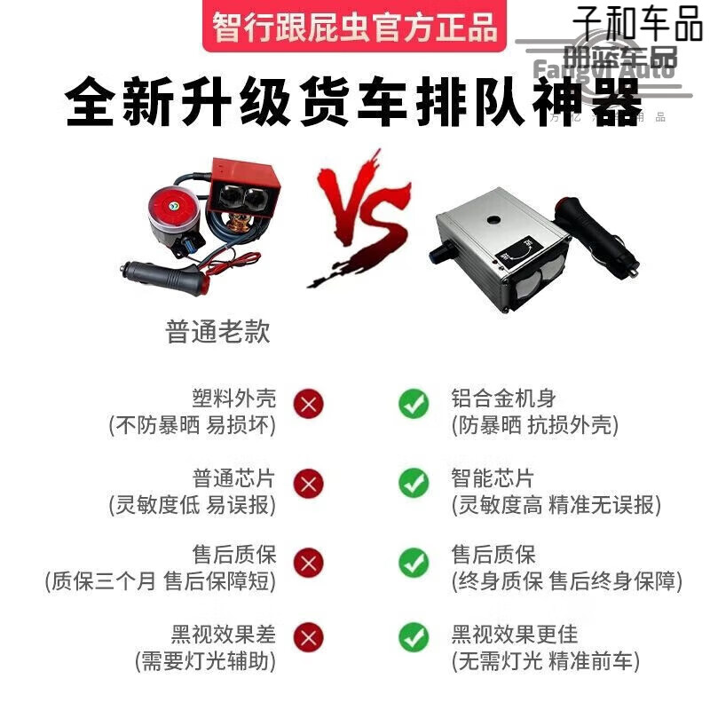 Truck queuing and following artifact, large car follower, truck, semi-trailer, anti-drowsy taxi with night vision function, truck queuing artifact, aluminum alloy all-in-one machine