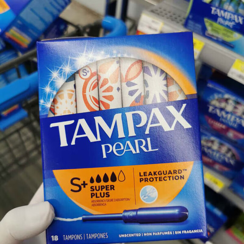 TAMPAX Canada Tampax Tampon Long Tube Type Extra Large Flow 18/36/50 Count U S+ 18S+