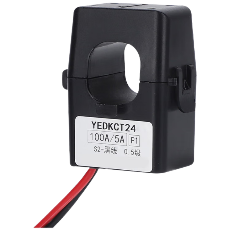 Petit open type current transformer opens and closes snap-on KCT16/24/36/50 current transformer 24mm inner hole 150/5A