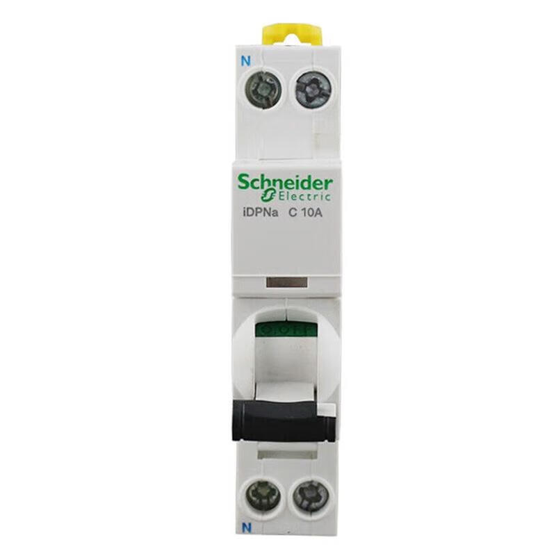 IDPNa Schneider small circuit breaker air switch 1P plus N air switch monolithic C6 10 16 20 32 40A type a 4.5kA 10A 1P+N