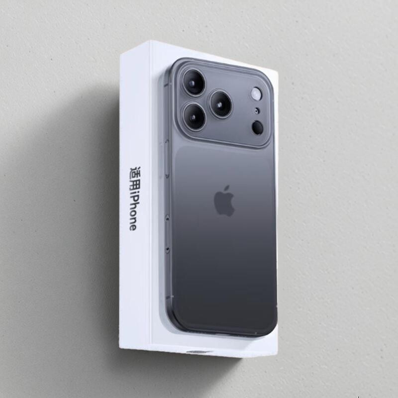 Mophi camera key all-inclusive, suitable for Apple 17 mobile phone case iphone17promax, magnetically absorbable, ultra-thin, anti-fall, translucent, cooling, matte, men and women, free tempered film, transparent black