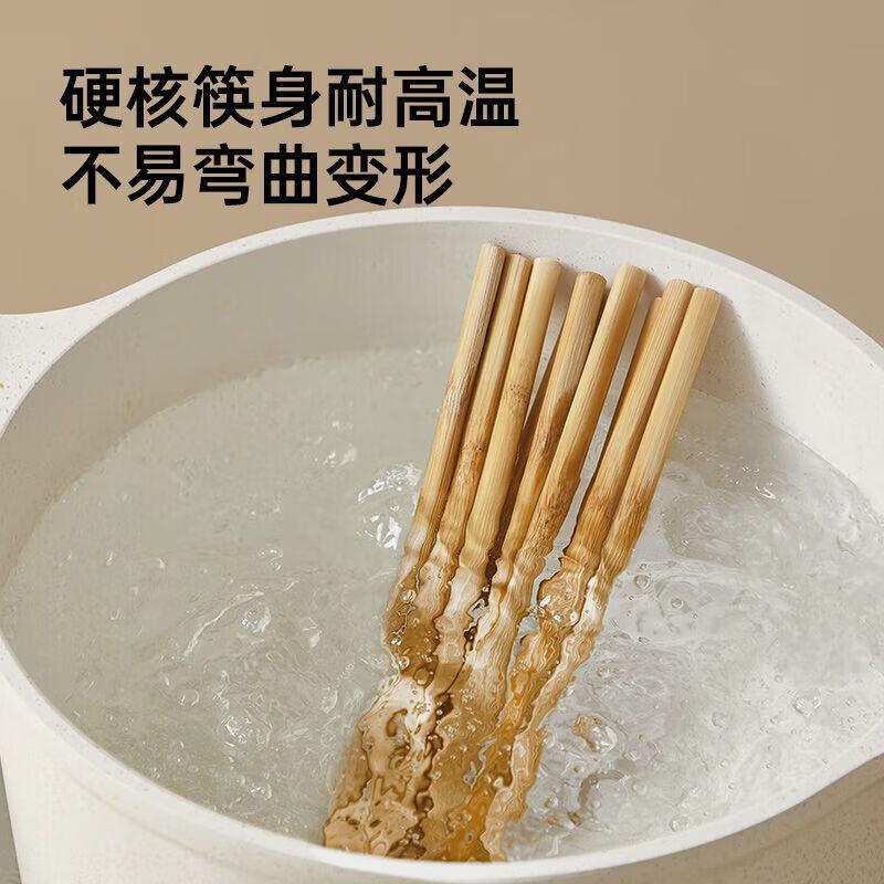 Xingfang Disposable Chopsticks Carbonized 100 Pairs Set Individually Packaged Household Chopsticks Hot Pot Chopsticks 202368