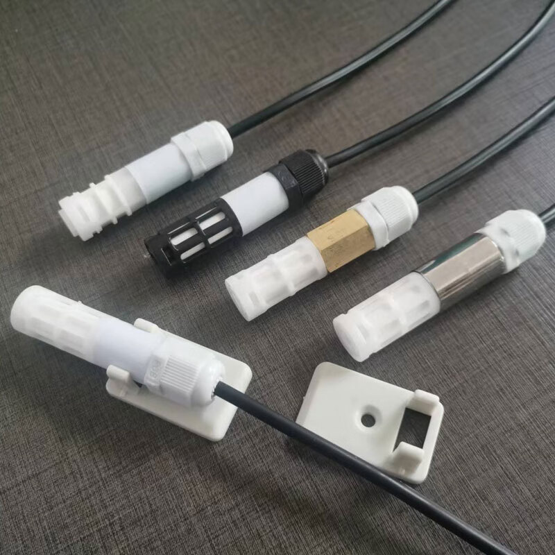 Temperature and humidity sensor waterproof probe SHT20 30 31 35 temperature and humidity detection acquisition module transmitter industrial SL67 without waterproof coating_with bracket_SHT20