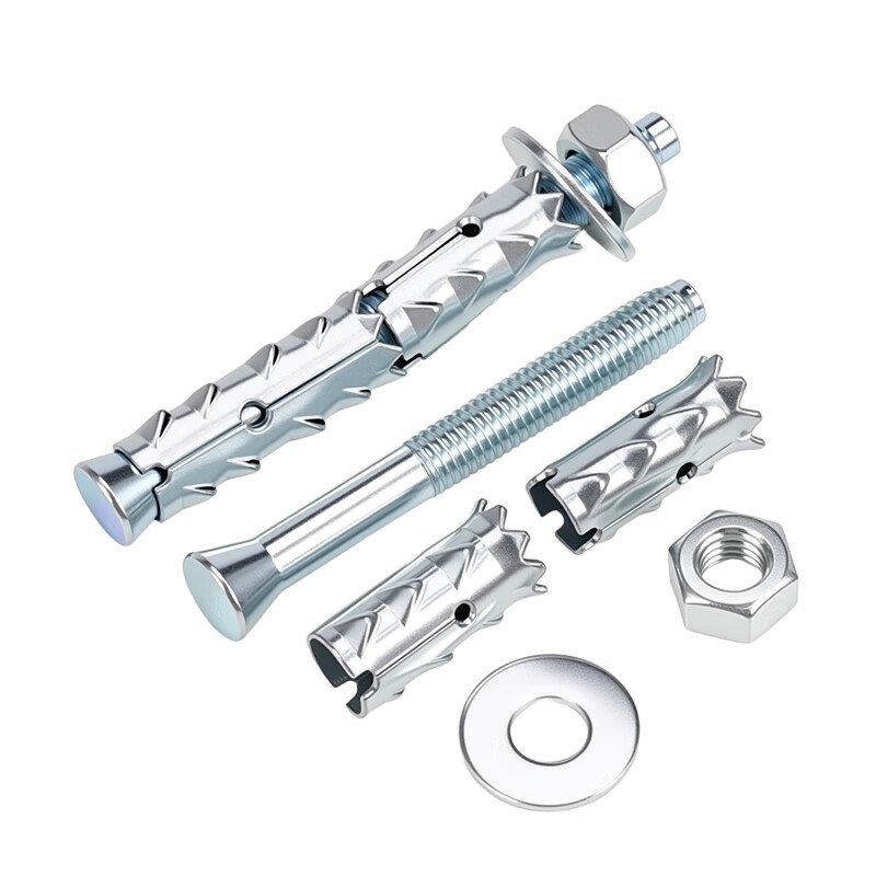 Wynn Shangchuanshan thorn expansion screw fish scale external pull expansion tube foam brick hollow brick lightweight brick special expansion bolt external expansion 8*100 (5 pieces)