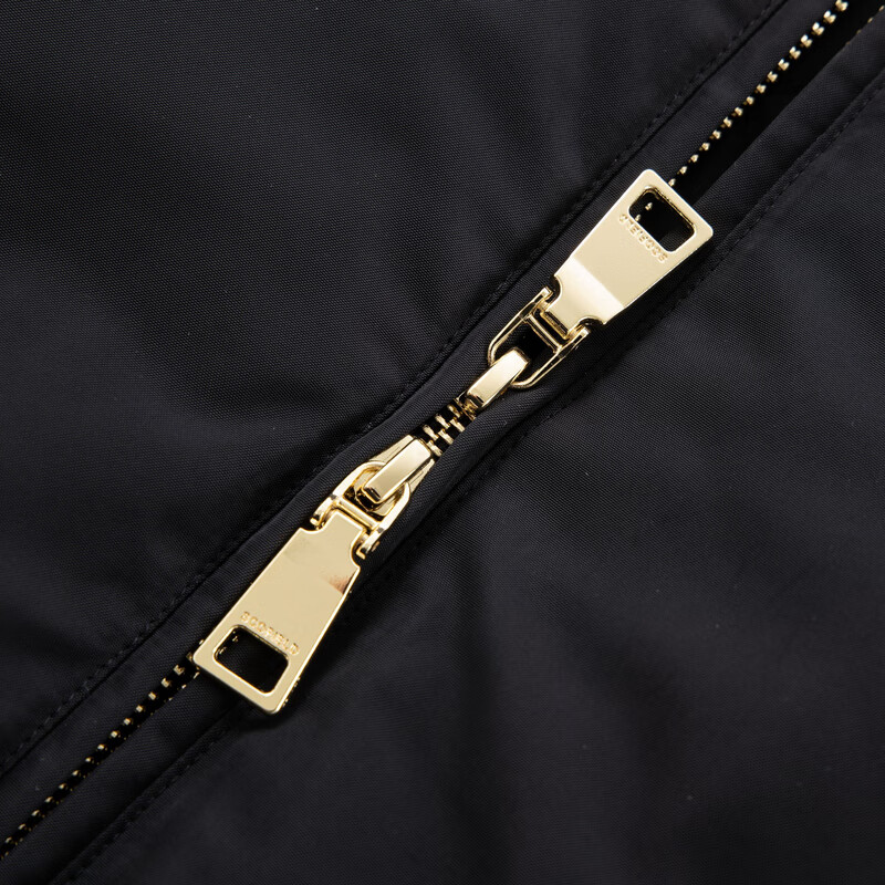 Scofield 90% goose down women's casual detachable fox fur collar down jacket 2025 winter new arrival ivory white S 160