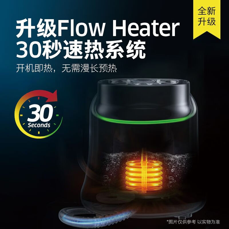 Kach Germany 30s fast-heating high-temperature and high-pressure steam cleaner sterilizing kitchen multi-functional vacuum cleaner SC3D cleans the whole house to the end flagship version