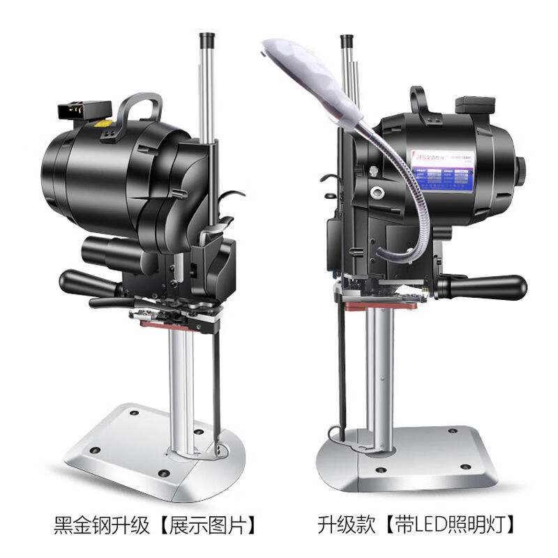 Bai Shixing Black King Kong cutting bed electric scissors cloth cutting machine straight knife clothing cutting machine automatic sharpening vertical electric scissors 10 inches 1100W cutting height 1-21 cm