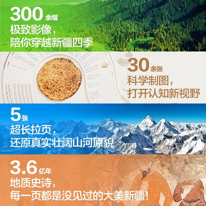 Recommended by Nigmat: What is Xinjiang? A new work from the Planetary Research Institute. A book dedicated to the 70th anniversary of the founding of the Xinjiang Uygur Autonomous Region. Discover the beauty of Xinjiang. Collection: National Geography. This is China. Geography. Humanities. Popular science. Culture and tourism. Photography. Gifts. History. Civilization. Popular science books of CITIC Publishing House.