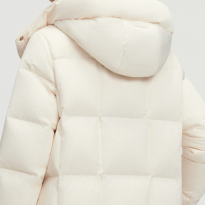 Bosideng 2025 Winter Light Commuting Mid-Length Removable Hood Down Jacket B250244196