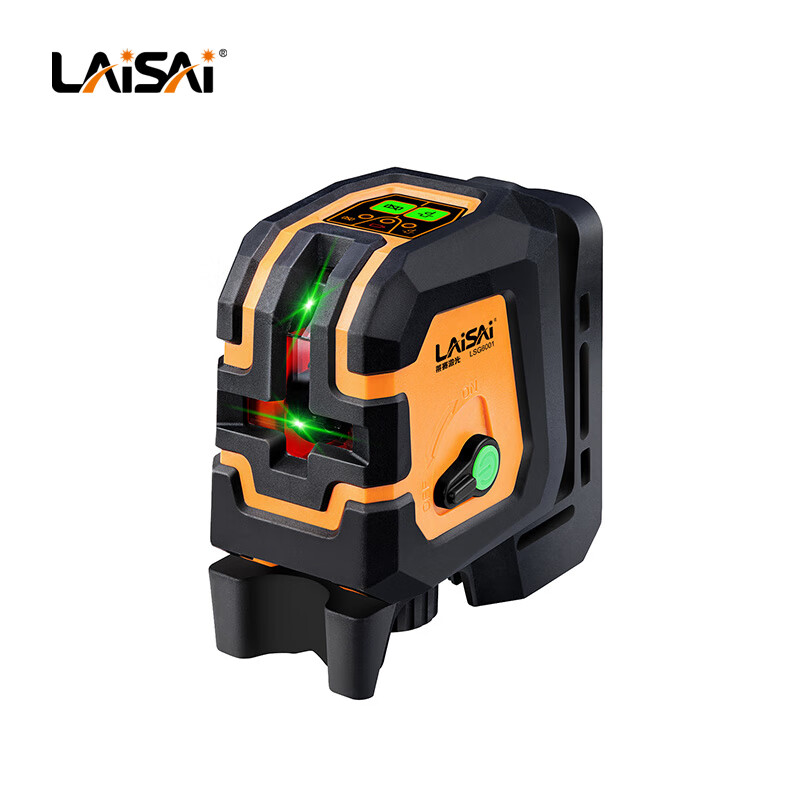 LAISAI LAISAI laser level LSG6001 green light two-line leveling instrument cross-line laser marking instrument