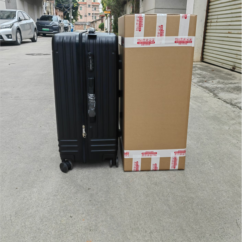 Packing suitcase 24-inch/28-inch carton for express delivery protection trolley case password suitcase transportation outer packaging 26-inch (48*31*74cm)