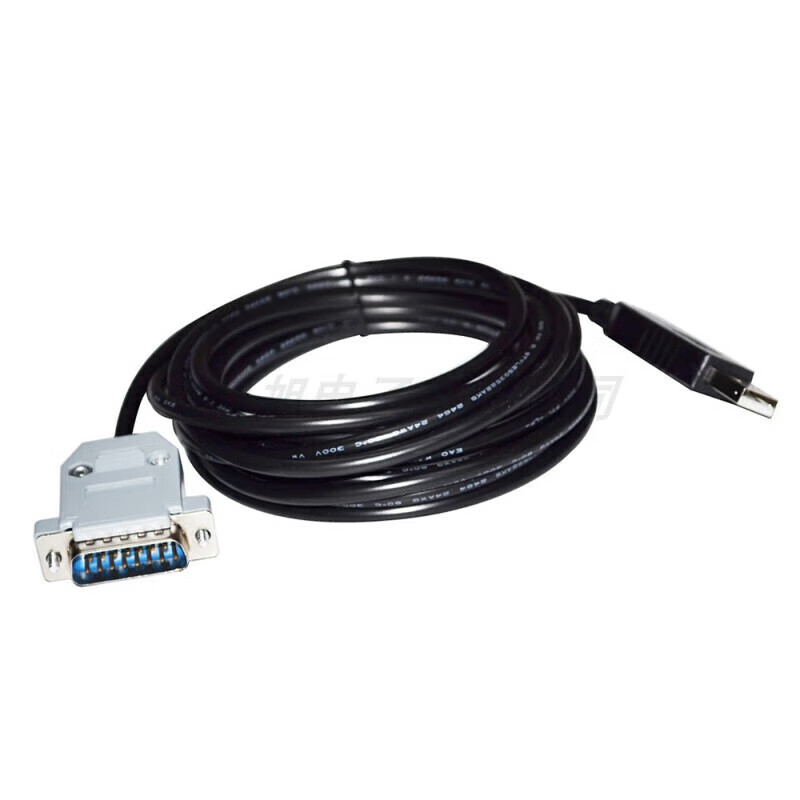 USB to DB15 male and female, suitable for weighing instruments connected to PC RS232 serial communication data cable USB to 15 USB to 15-pin female 1.8m