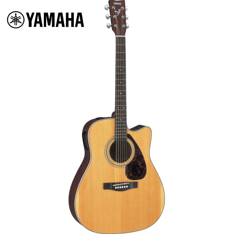 Yamaha (YAMAHA) FX370C Electric Box Spruce Wood Beginners Entry-Level Folk Guitar Cutaway Guitar 41-inch Wood Color