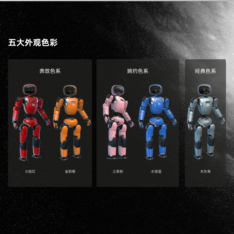 Star Walker digital dual-form intelligent interactive humanoid robot taking care of the elderly and children, family companionship, dancing and entertainment, emotional electronic pet, home robot, ai conversation robot, Shui Chenglan