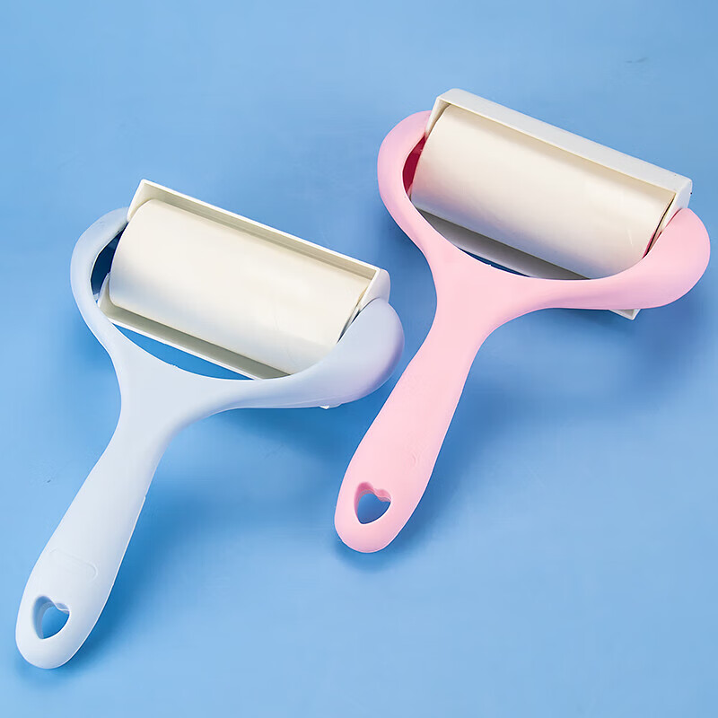 Hasdick sticky roller, replacement paper core, lint sticker, oblique tearing lint paper HKW-143 16CM pink (2 devices, 2 rolls) cleaning tools