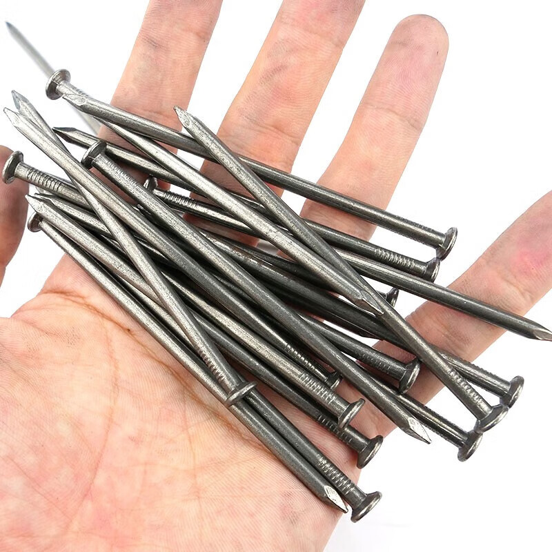 Bingyu BYW-601 nails, woodworking nails, foreign nails, round nails, handmade wall nails, 2.5 inches 60mm (1kg)