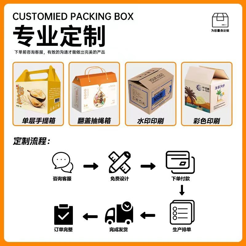 Moving carton extra hard five-layer thickened large express storage box packaging packaging carton custom made wholesale plastic hand buckle large 50*40*40-5 pieces Reinforced version + harder load-bearing