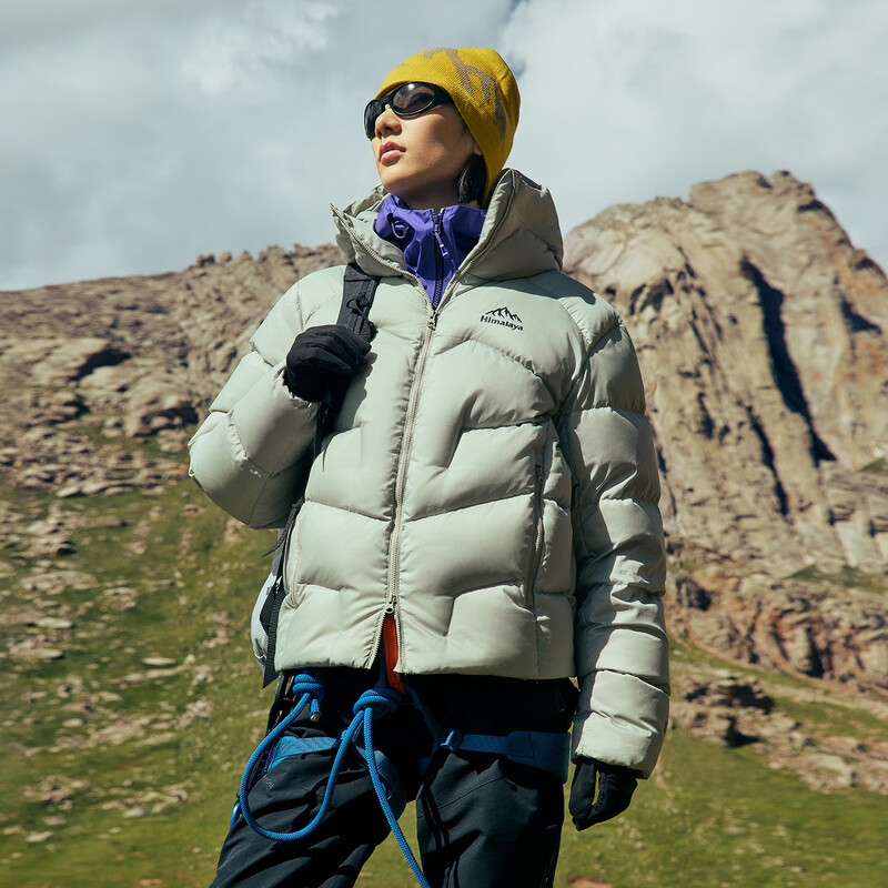 Himalayan Jade Dragon Goose Down Jacket 800 Pile 95 Puff - 20 C Snow Mountain Climbing Professional Outdoor Cold Resistant Windproof High Pile Down Jacket