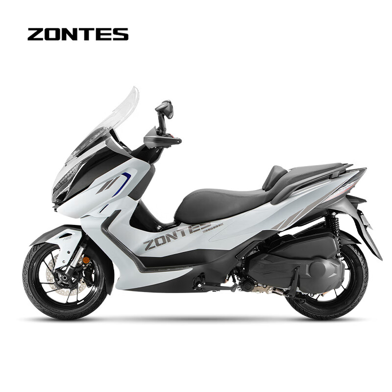 Shengshi ZONTES 2026 new Shengshi 368E electronic throttle scooter National IV single-cylinder water-cooled 368cc mecha gray