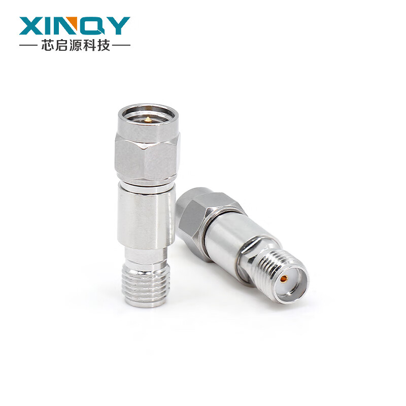 XINQY Xinqiyuan SMA-JK RF fixed attenuator 6G/8G 2W RF signal power coaxial attenuator 10/30/50dB DC-8GHz power 2W attenuation value 10dB