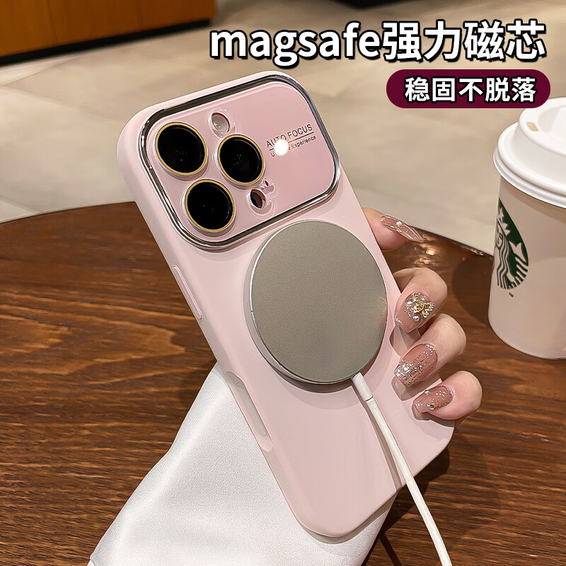 Lannizi camera all-in-one button all-inclusive, suitable for iPhone 17 mobile phone case, iPhone 17promax mobile phone case, Apple 17pro mobile phone case, liquid silicone 17air, girly powder, liquid silicone * comes with lens film, Apple 17ProMax