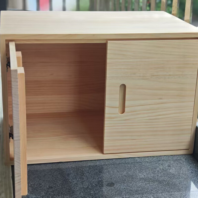 Ye Yu tatami wooden box bed solid wood box storage box can sit in the rectangular storage box widened splicing cabinet bed box pine solid wood straight splicing board 15mm thick top opening length, width and height 100-50-40/hand polished