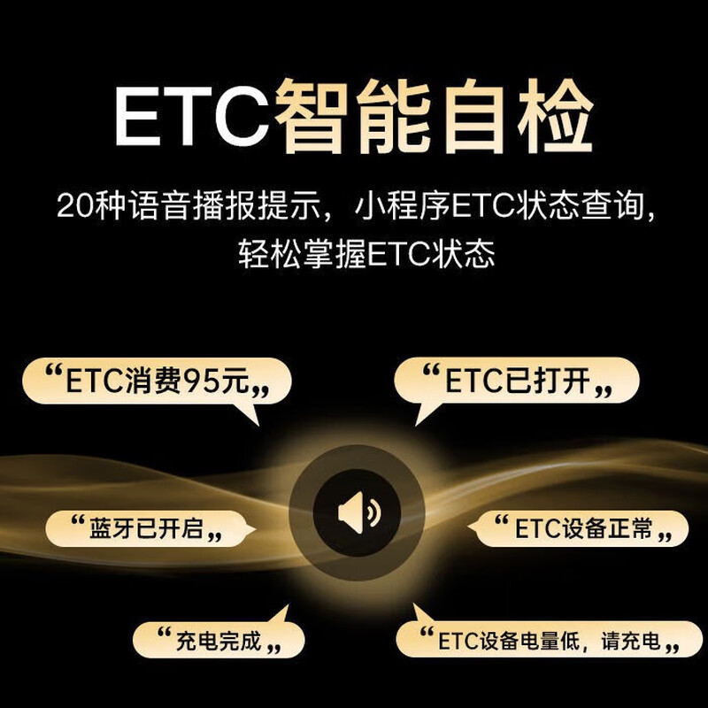 Wanji Technology Smart Voice etc. No service fee. New smart voice broadcast. No card. High-speed processing nationwide. 5% off. Black