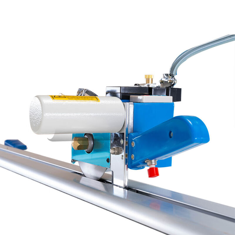 Junjiu Junjiu high-power cloth-breaking machine head orbital cloth cutting machine automatic sharpening cloth cutting bed thick material sponge round knife electric shear 168 enlarged blade single machine head