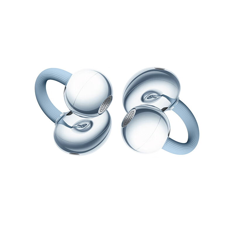 Huawei FreeClip 2 ear clip headphones, denim blue, open wireless Bluetooth headphones, new C-shaped bridge, comfortable and stable/surging dual-power