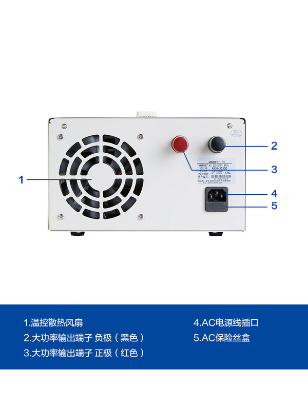 ZHAOXIN linear adjustable DC regulated power supply RXN-3030D 0-30V 0-30A RXN-3030D standard