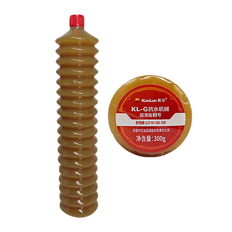 KunLun KL-G Water-resistant Machinery Grease No. 3 Caterpillar Gun Grease Bag Butter Ripple Grease 300g
