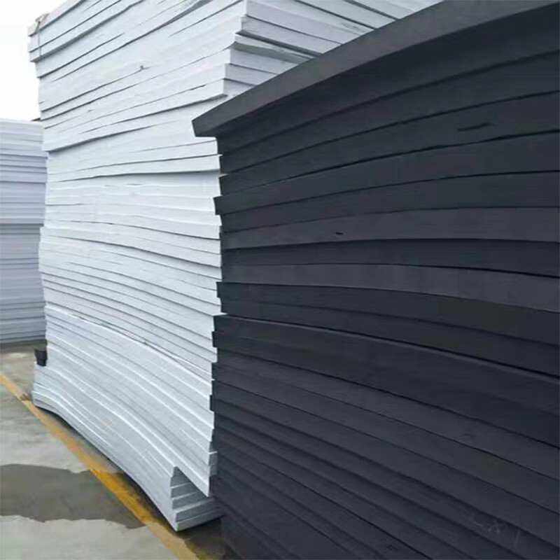 Yipan black and white EVA foam board material cushioning shock-absorbing foam packaging board lining eva foam board 70 degrees 1 meter * 2 meters * 15mm white