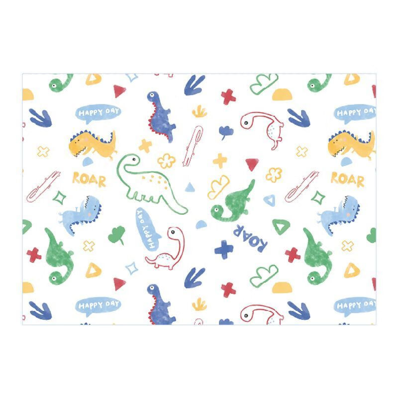 RSRDDY disposable placemats, baby table mats, waterproof, children, students, toddlers table mats, tablecloths, water-absorbent eating rectangle, value-for-money combination pack, 20 pieces of placemats + 20 pieces of bibs (little rabbit + elephant