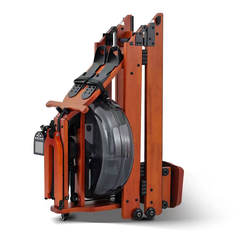 水阻划船机家用智能金属双轨划船器纸牌屋商用健身器材 清货2非折叠款,整机发