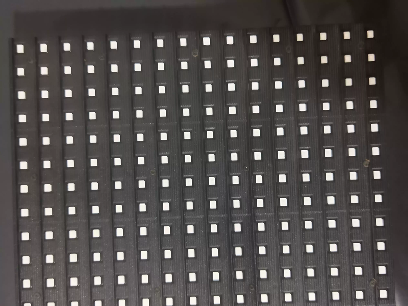 LED display p10c4v23.4 label module single red color 9 new chip 16188sc default