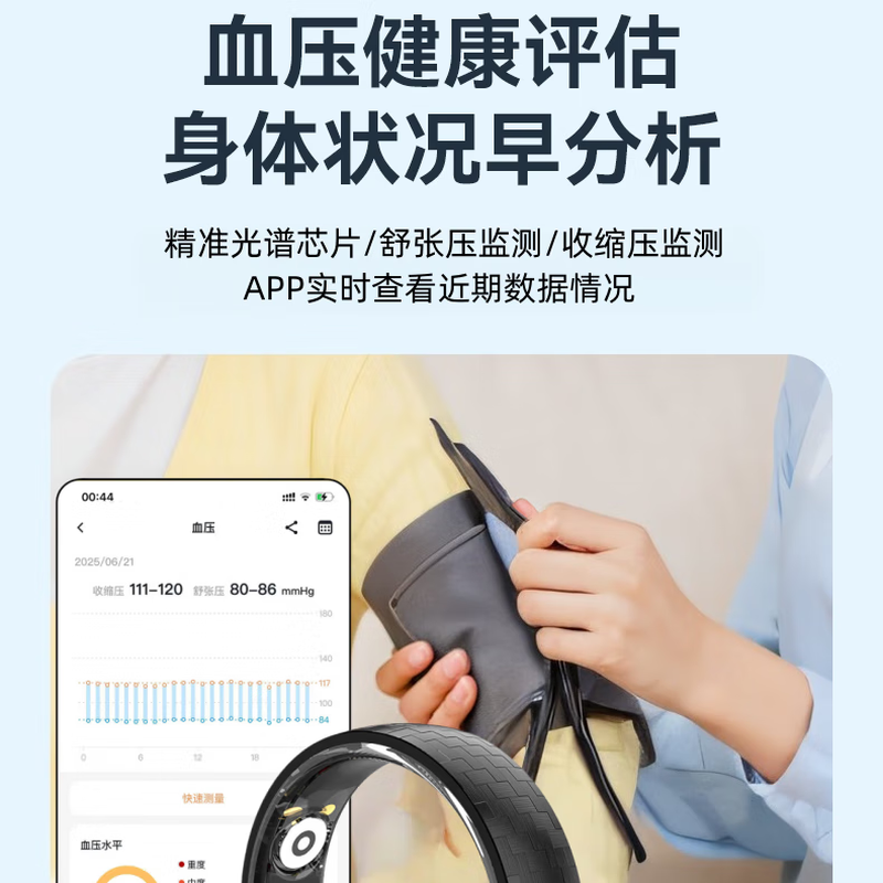 Case Smart Ring 15th Generation Uric Acid Blood Lipid Blood Sugar Case High-end Healthy Blood Pressure Blood Oxygen Carbon Fiber Ring Non-invasive Monitoring Sleep Heart Rate AI Sports Smart High Ring Top Match-L03 Blood Lipid Uric Acid Blood Sugar Blood Pressure 15th Generation + Charging Chamber No. 9 Finger Circumference 60MM 125 Jin-140 Jin