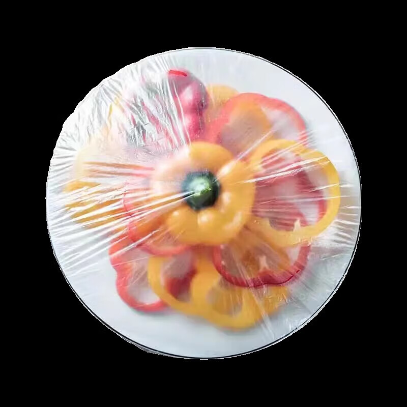 Disposable plastic wrap cover, food-grade household plastic bag, special antibacterial shower cap leftover set bowl, antibacterial food grade, 100 pieces
