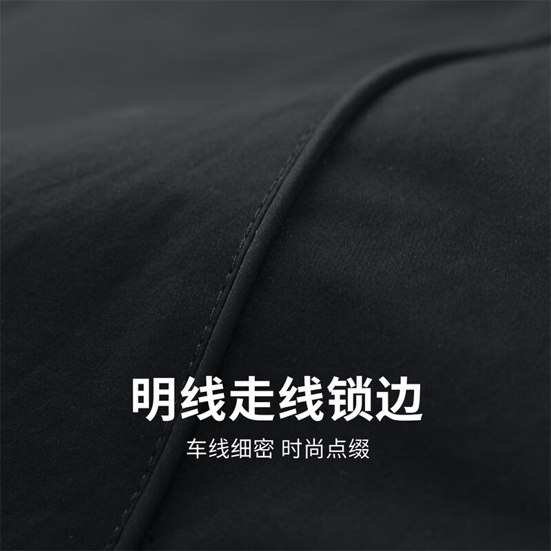 Dances with Wolves Quilted Aviator Baseball Collar Jacket Men's 2025 Autumn and Winter New Workwear Warm Casual Jacket 1076 Black 001 M (170)