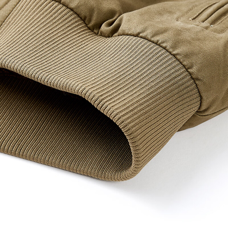 JEEP SPIRIT Jeep Jacket Cotton Jacket Men's Autumn and Winter Jacket Men's Warm Plus Velvet Thickened Cotton Clothes Washed Men's Cotton Jackets