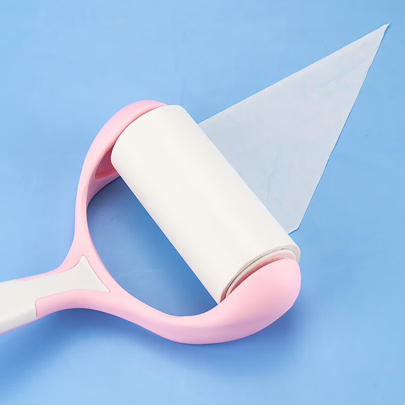 Hasdick sticky roller, replacement paper core, lint sticker, oblique tearing lint paper HKW-143 16CM pink (2 devices, 2 rolls) cleaning tools