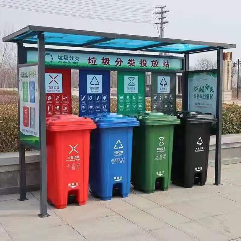 Garbage classification collection kiosk, garbage recycling kiosk, customizable garbage classification box, multi-classification garbage recycling station, customization, contact customer service