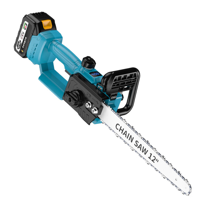 Wuyang Honda King Lithium Chainsaw High Power Household Sawing Firewood Logging Saw 21V Japanese Original Imported Lithium Battery Chainsaw 12 Inch 30 Batteries 2 Electricity + 3 Chains
