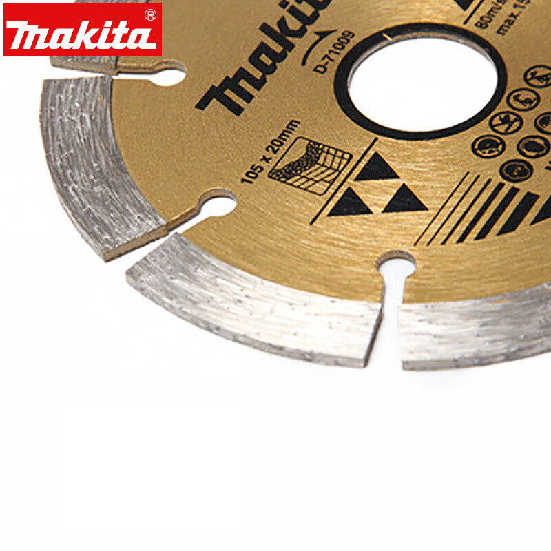 Makita (MAKITA) original cutting blade 100 angle grinder marble blade diamond saw blade stone slotting blade D-05206